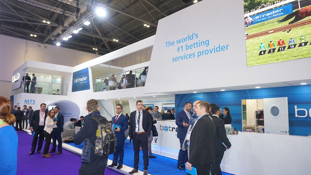 Betradar exhibió una oferta de apuestas de 360 grados en ICE 2019