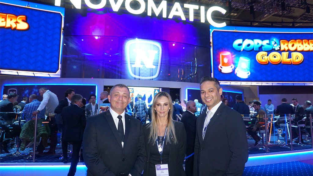 NOVOMATIC presentó su gran gama de productos y soluciones en ICE 2019