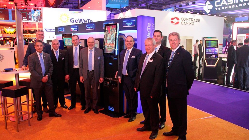 GeWeTe launches Cash-Center-Premium at ICE 