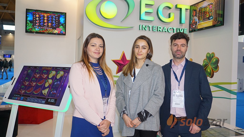 EGT Interactive made its debut at ENADA with its complete portfolio of products