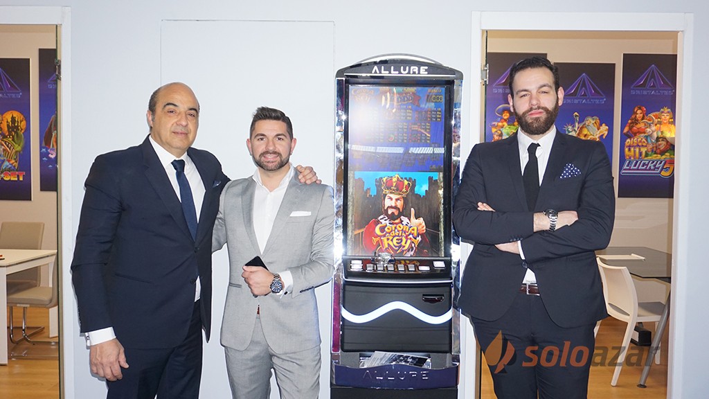 Cristaltec exhibited its cabinets and game titles in ENADA Primavera
