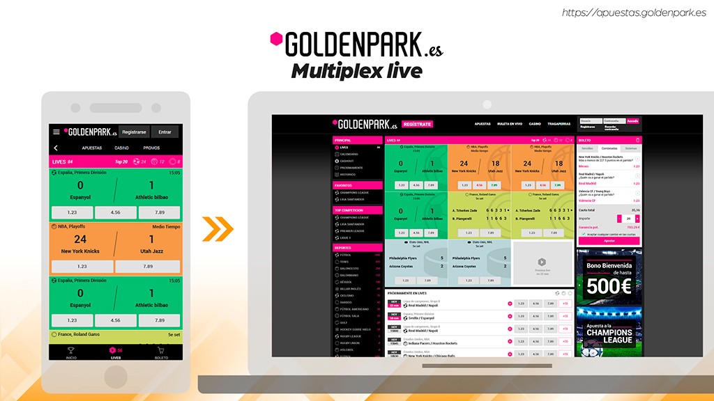 Goldenpark.es cambia a la plataforma Sportnco para continuar su crecimiento en España.