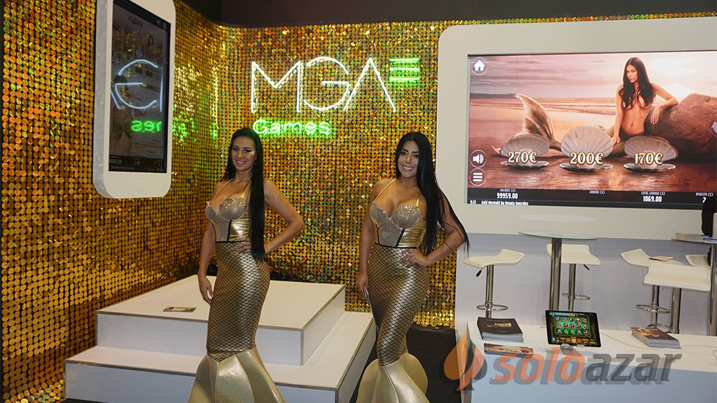 MGA Games debuted in FADJA presenting its game Gold Mermaids by Renata González