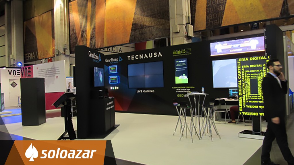 Tecnausa estuvo presente en EXPOJOC con todas sus novedades 