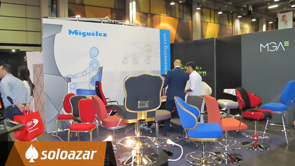 Miguélez Seating brought its products to Expojoc 2019