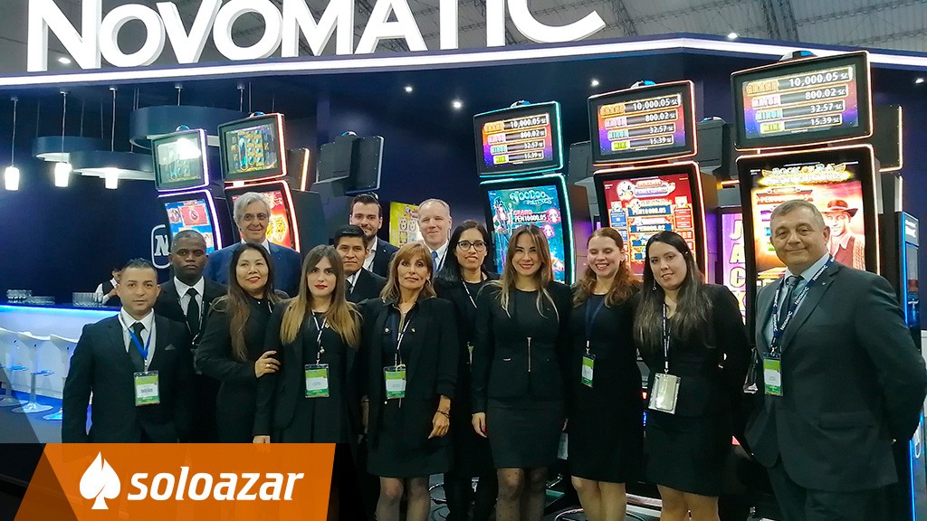Novomatic llevó sus productos a PGS 2019