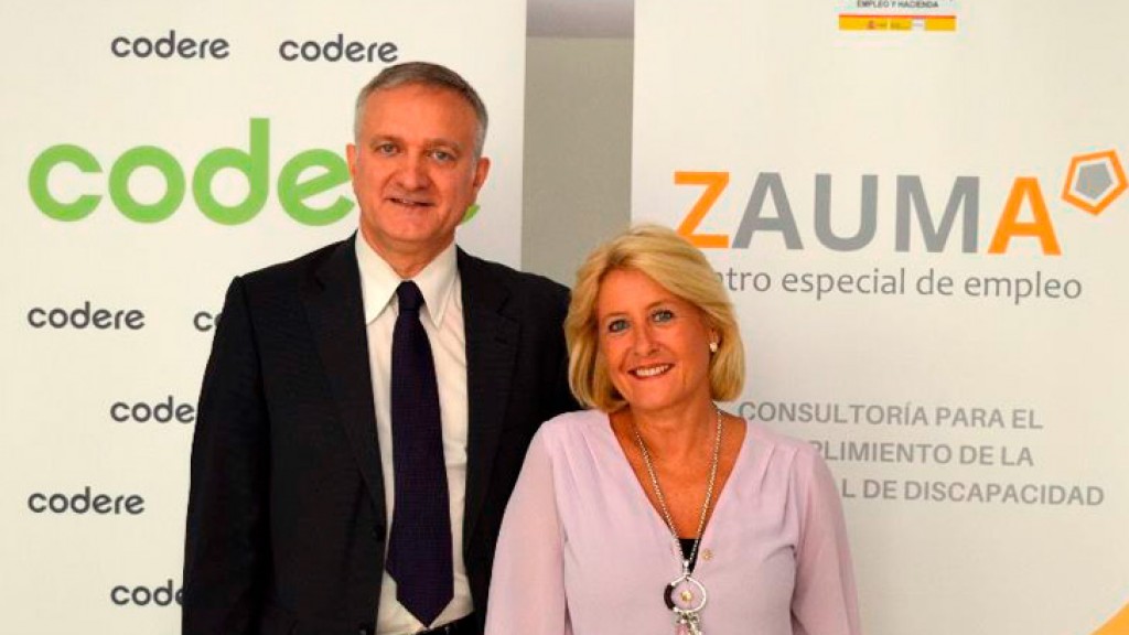  Codere firma un acuerdo de colaboración que promueve la inclusión laboral