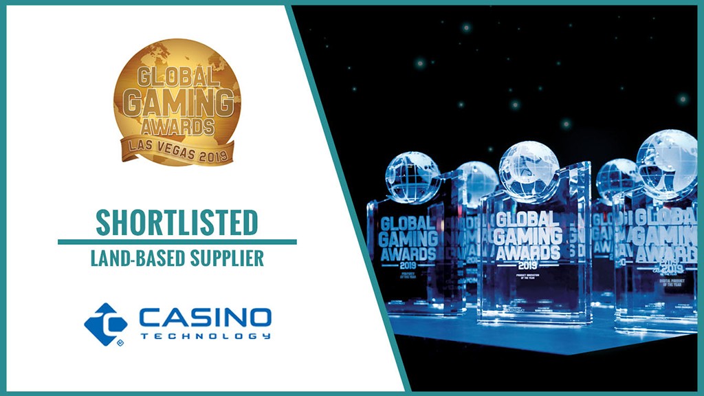 Casino Technology is a finalist for Global Gaming Awards Las Vegas