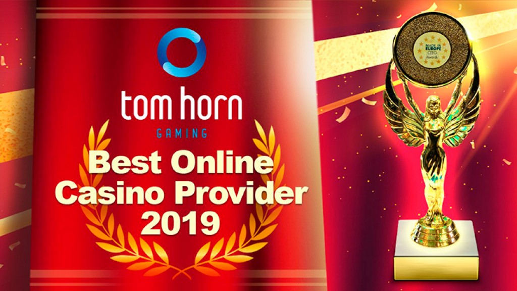 TOM HORN nombrado Mejor Proveedor de Casino en Línea en los premios CEEG 2019