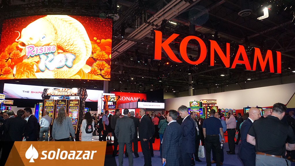 Konami exhibió sus productos en G2E Las Vegas