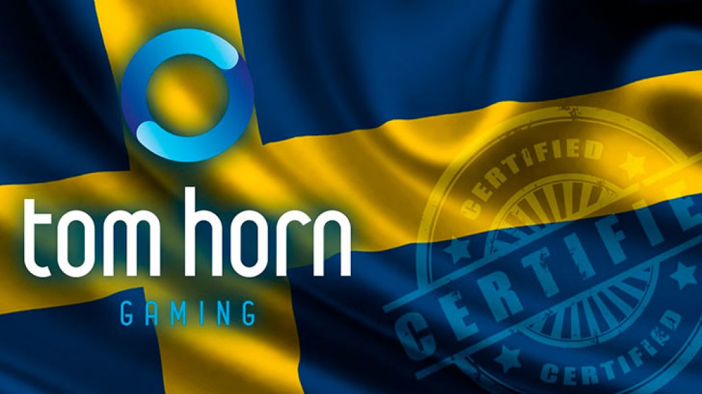 Tom Horn Gaming garantiza la aprobación para suministrar su contenido en Suecia