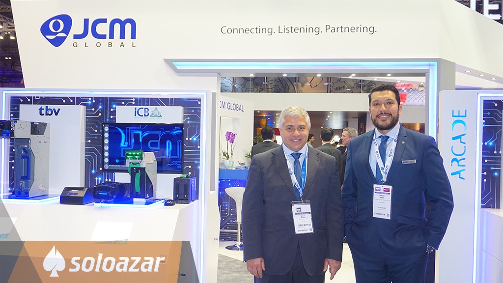 JCM exhibió sus nuevos productos UBA® Pro Family y MRX en ICE London