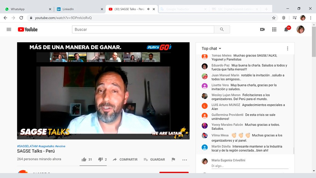 SAGSE TALKS offered a new talk dedicated to the Peruvian market