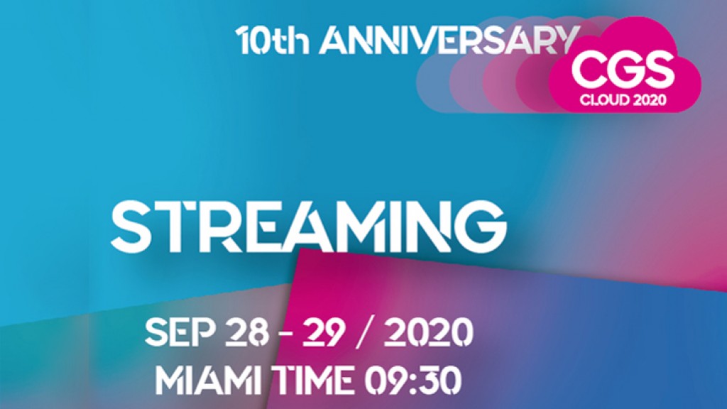 CGS Cloud 2020 to host the Summit Streaming for its 10th Anniversary on September 28 and 29