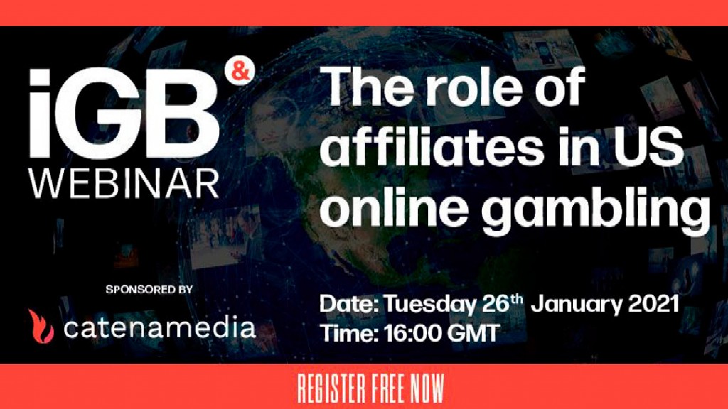 The role of affiliates in US online gambling, an IGB webinar to be held today