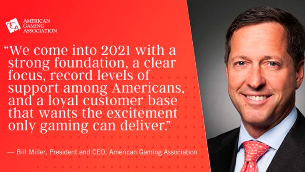 AGA CEO Bill Miller Optimistic for Gaming in 2021