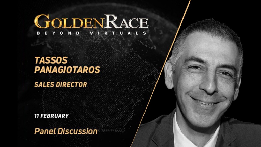 Tassos Panagiotaros in a panel discussion at European Gaming Quarterly Meetup