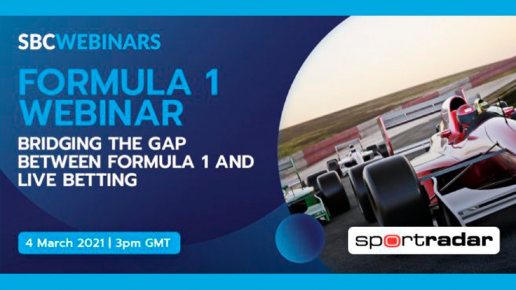 SBC Webinars and Sportradar present today Bridging the Gap Between Formula 1 and Live Betting
