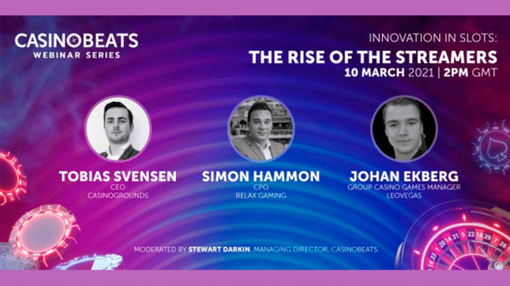 CasinoBeats Innovation in Slots series continues with The Rise of the Streamers