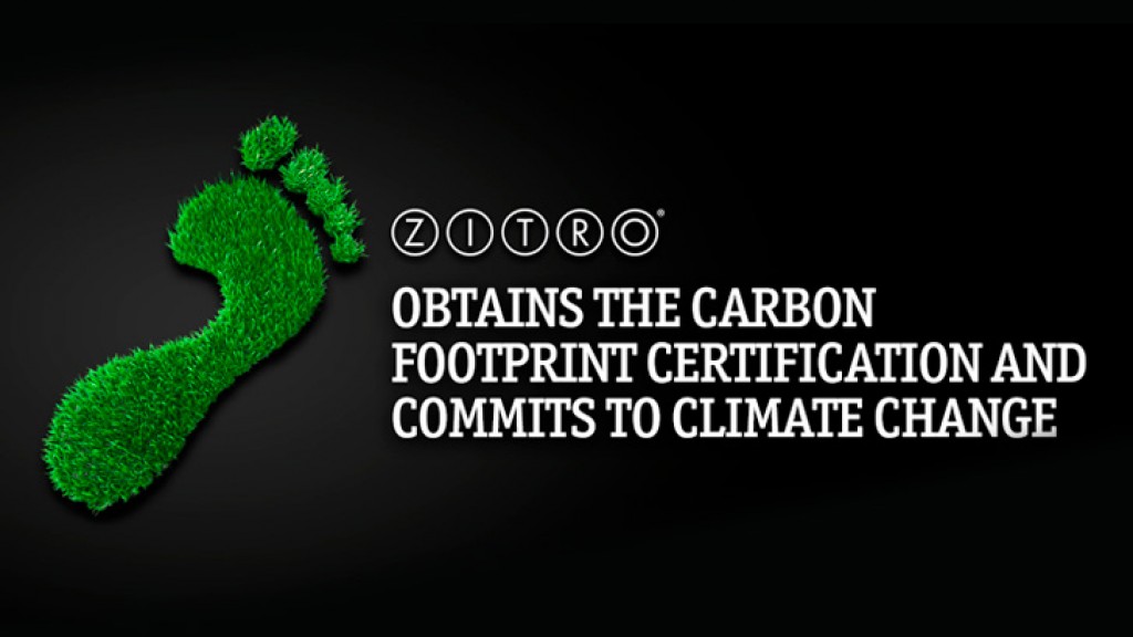 Zitro obtains the Carbon Footprint Certification and Commits to Climate Change