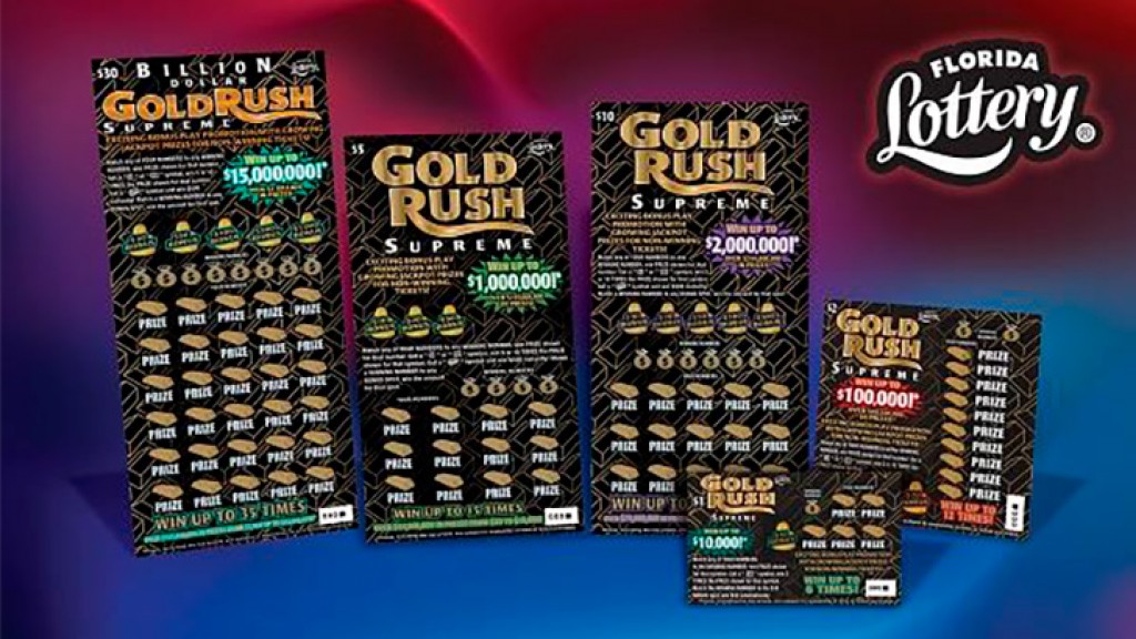 Scientific Games scratch-offs partner Florida Lottery crushes U.S record for fifth consecutive year