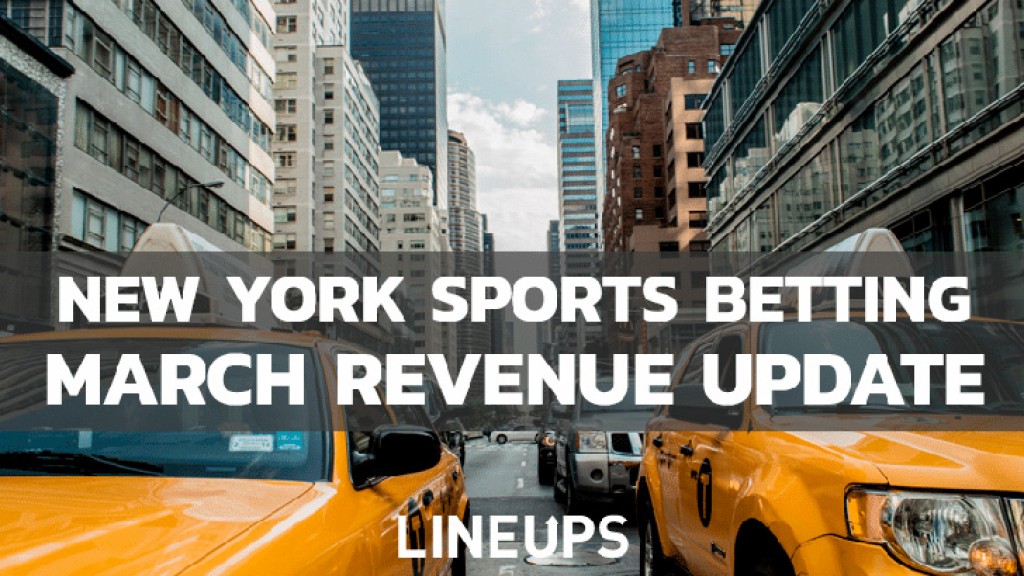 New York March sports betting revenue sees small boost