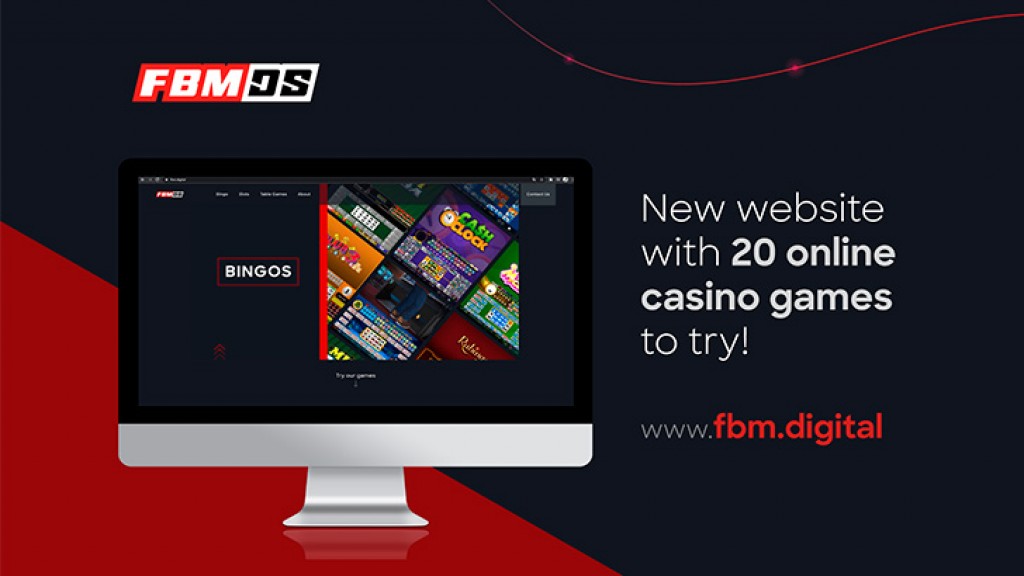 FBM Digital Systems has a new website with more than 20 online casino games to try