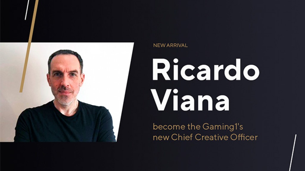 GAMING1 Hires Ricardo Viana as Chief Creative Officer