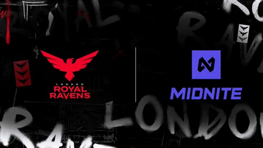 London Royal Ravens Announces Partnership with UK-Based Esports Betting Company, Midnite