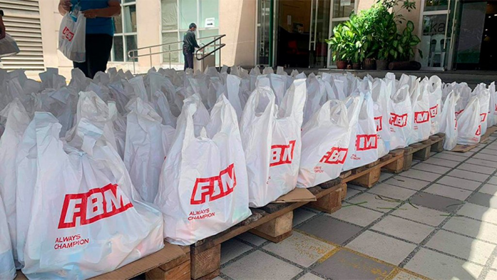 FBM joins PAGCOR to deliver  food kits in Metro Manila
