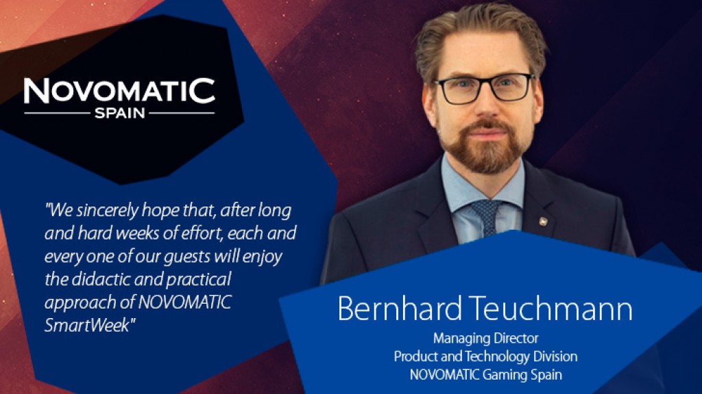 Countdown to the start of Novomatic SmartWeek