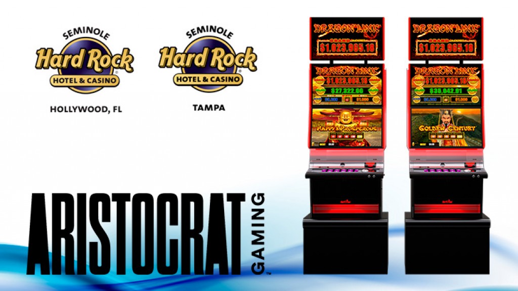Aristocrat Gaming™ and Seminole Gaming Launch $1 Million Dragon Link™ Progressive Jackpot