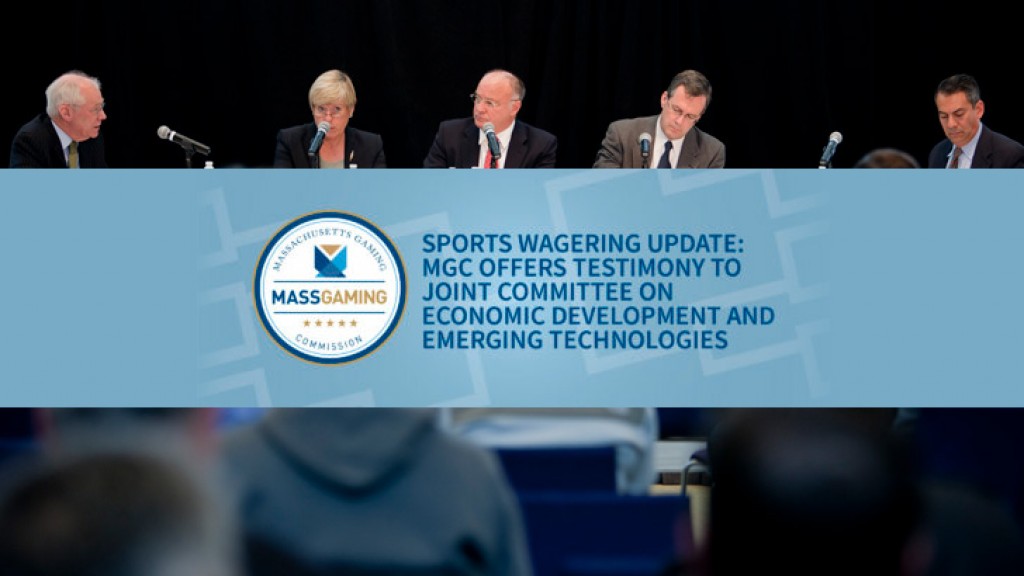 MGC Delivers Testimony During Sports Wagering Public Hearing