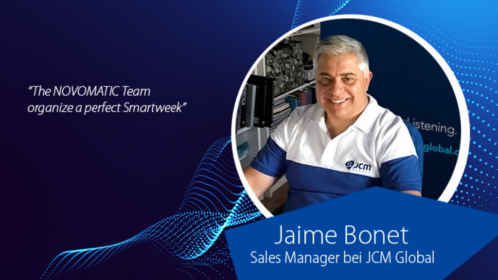 JCM Global showcased its Ticket2Go™ solution at Novomatic Smartweek