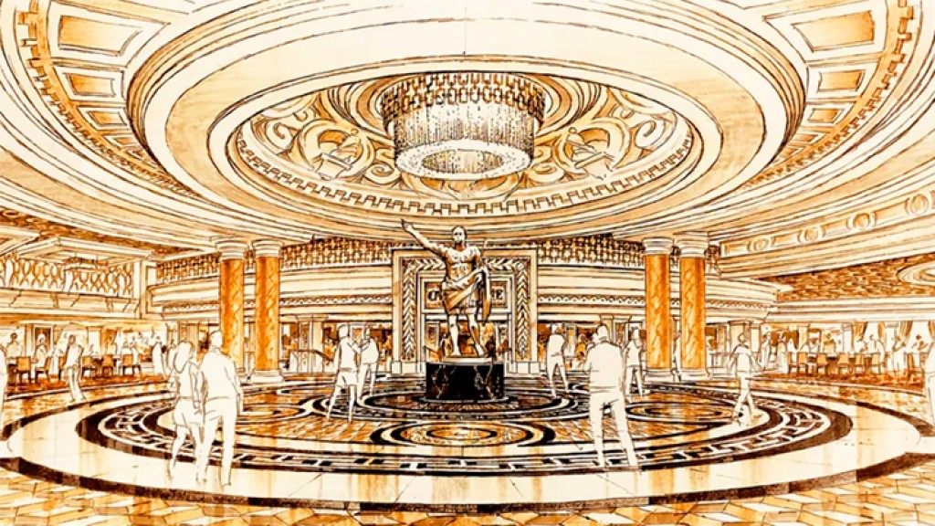 Caesars Palace begins multimillion-dollar remodel of its gilded main entrance