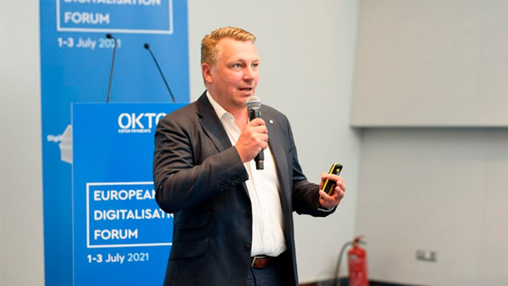 Sascha Blodau adresses European Digitalisation Forum