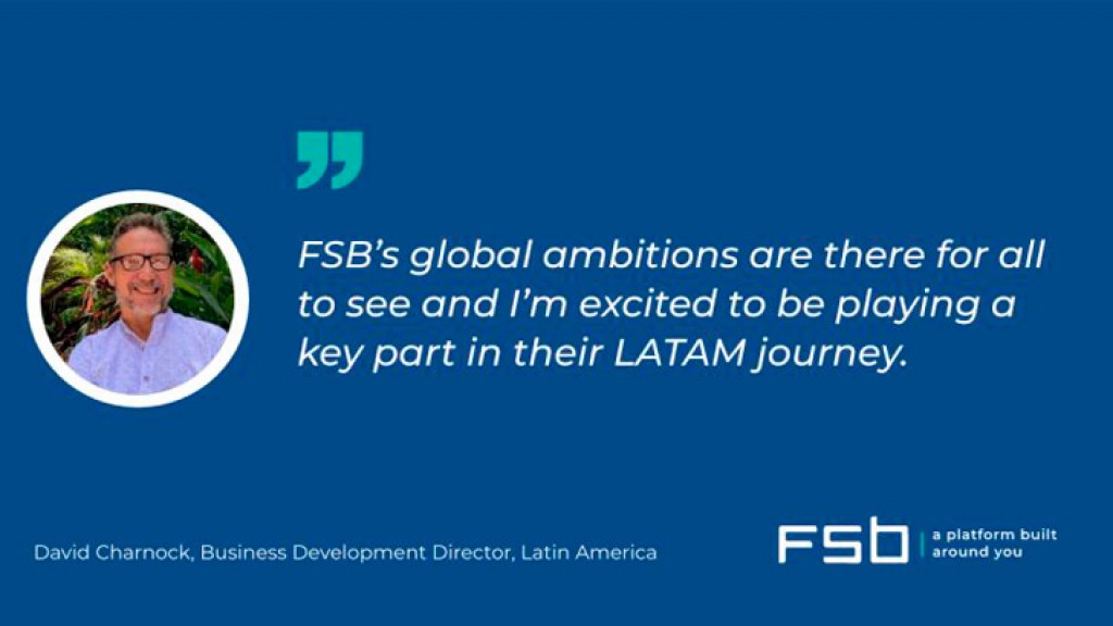 David Charnock joins FSB as Business Development Director for Latin America