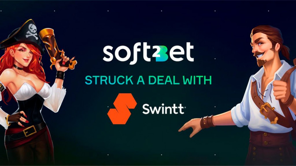 Swintt and Soft2Bet join forces