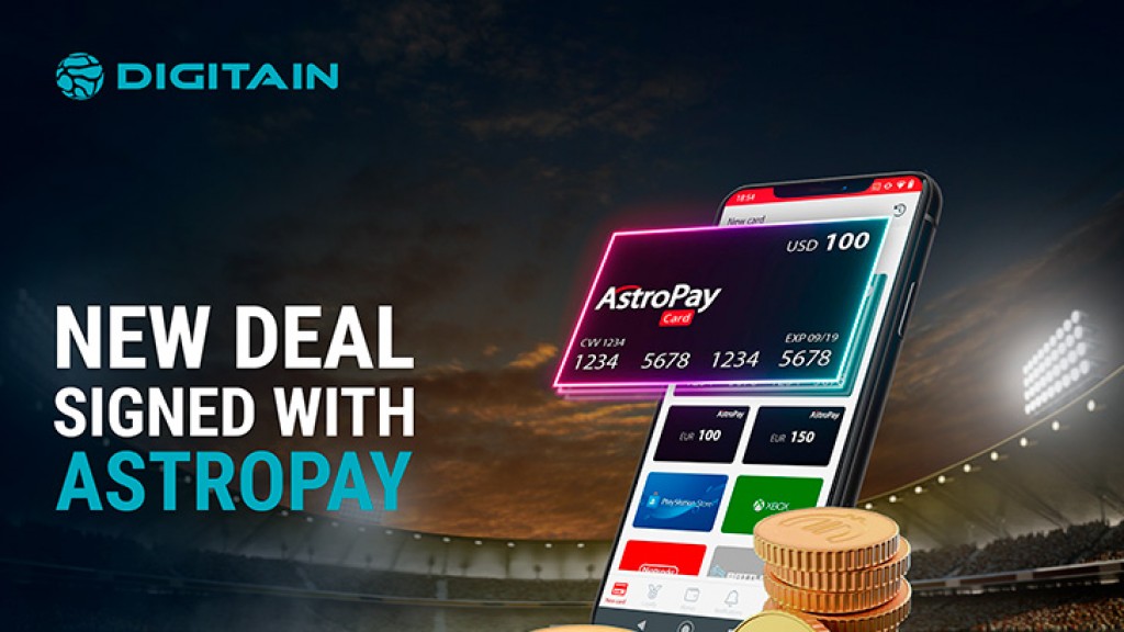 Digitain Inks Marketing Deal with AstroPay