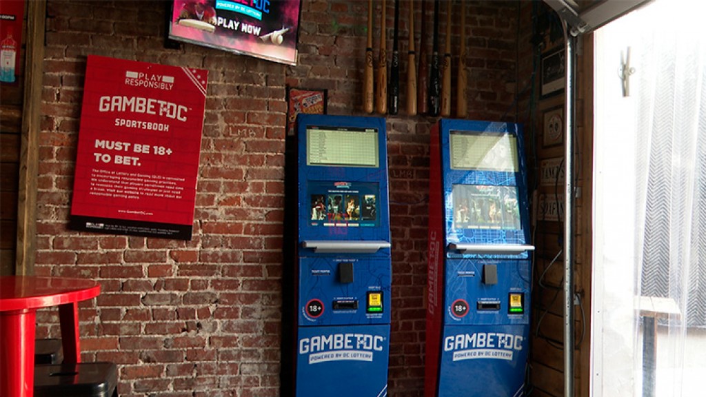 Washington, D.C.: Sports betting kiosks were a great success on opening weekend