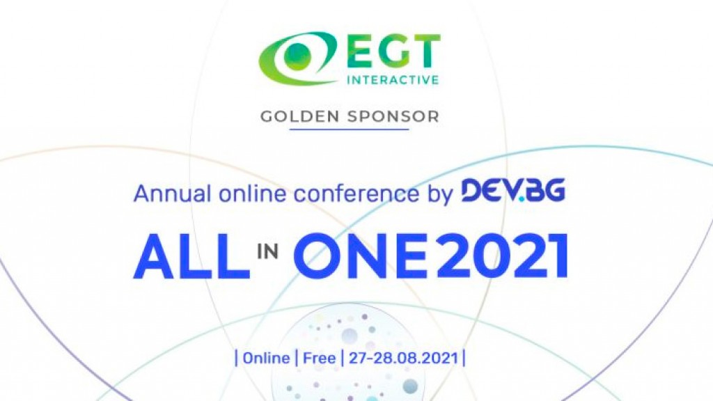 EGT Interactive is a golden sponsor of All in One 2021