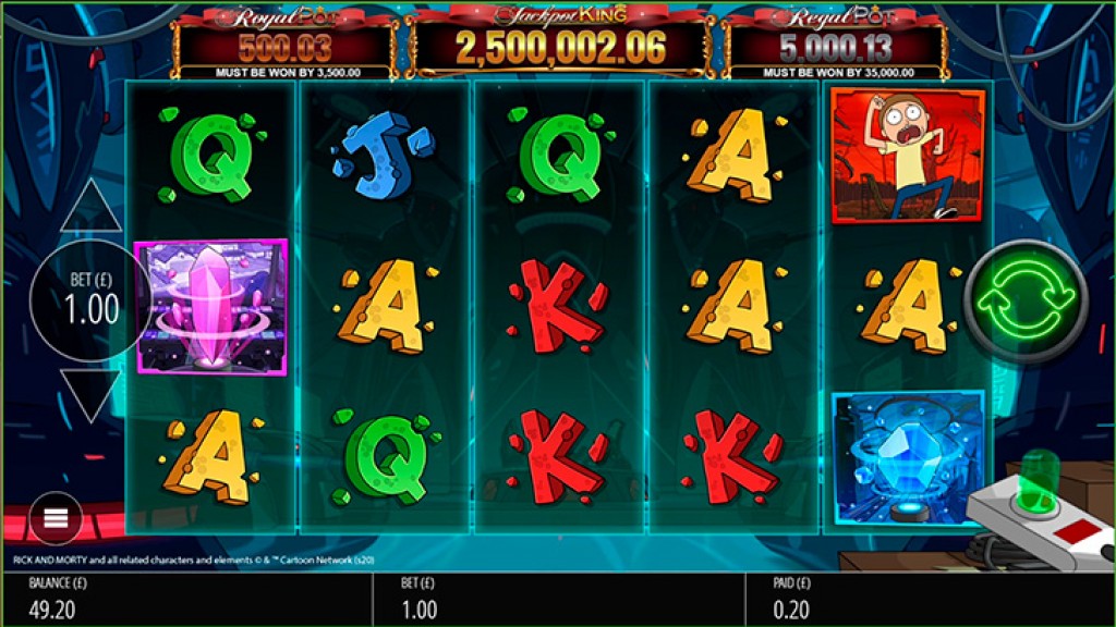 Rick and Morty™ lands into Blueprint Gaming´s Jackpot King series