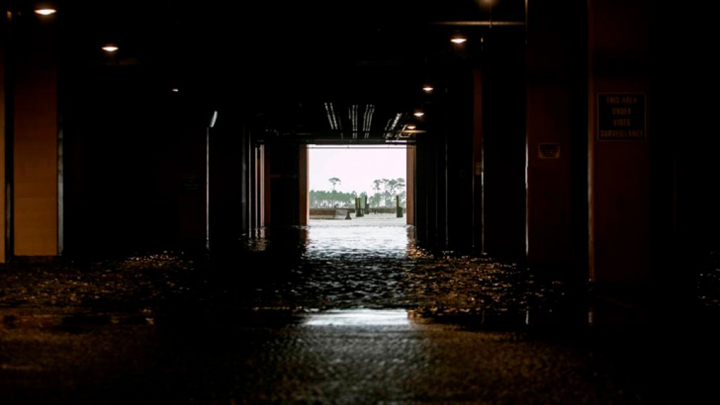 Mississippi: Biloxi casino garages flood in Hurricane Ida storm surge