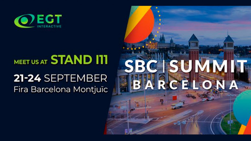 EGT Interactive to exhibit at SBC Summit Barcelona
