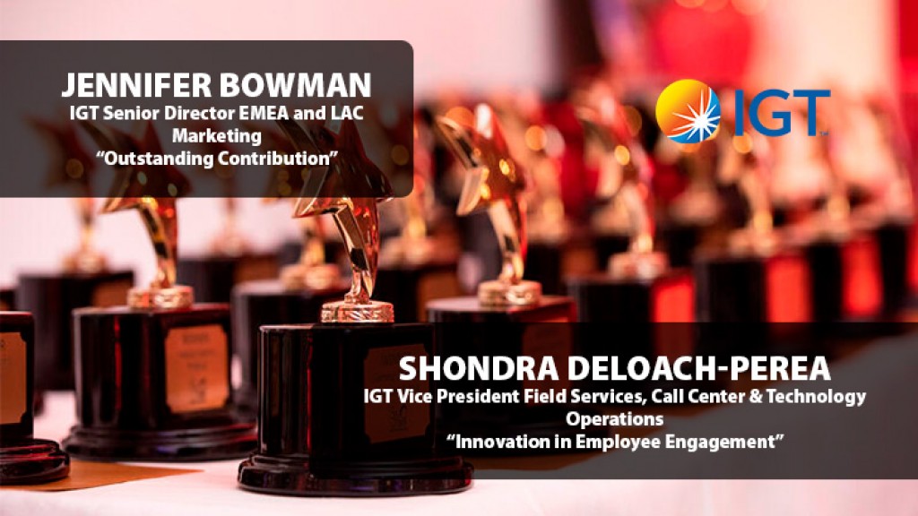 IGT Leaders Honored at 2021 Women in Gaming Diversity Awards