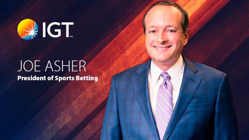 IGT Appoints Joe Asher As President Of Sports Betting