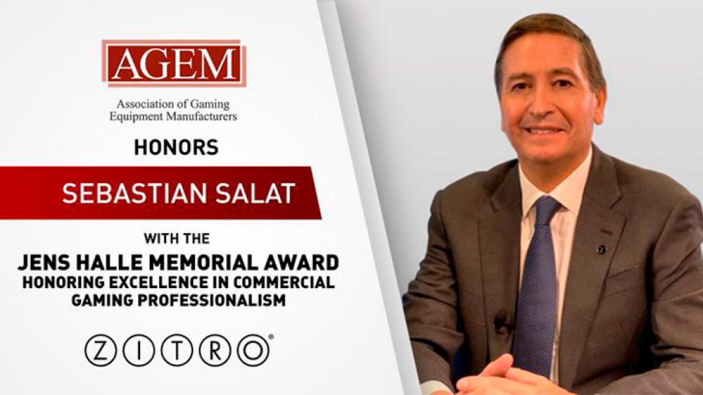 AGEM honors Sebastián Salat with the ´JENS HALLE MEMORIAL AWARD´