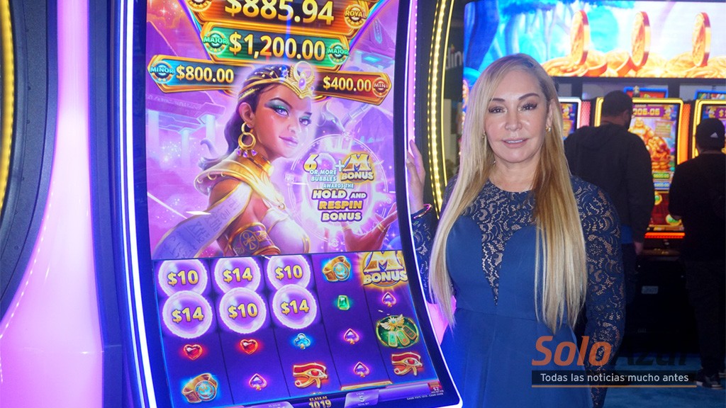 ´G2E Las Vegas fue el debut global de los gabinetes Peak65 y DiamondRS de IGT´