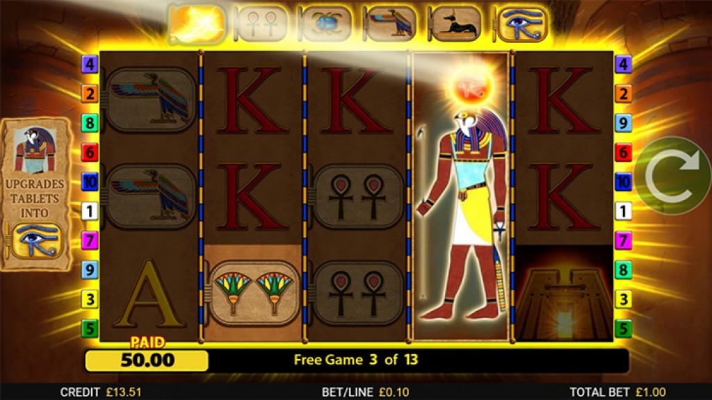 Capture the Golden Tablet in Blueprint Gaming´s latest Eye of Hours release