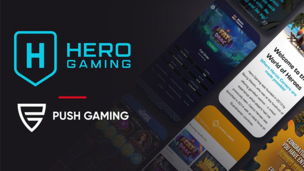 Push Gaming enhances relationship with Hero Gaming